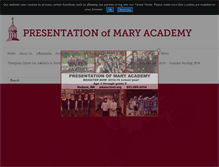 Tablet Screenshot of pmaschool.org